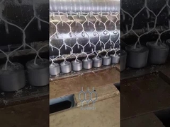 河岸保護プロジェクトのための重用ガビオン網機械